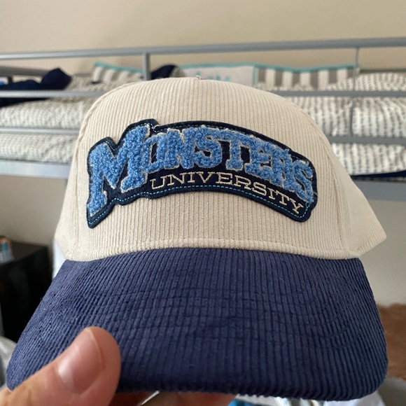 Disney Parks Monsters University Baseball Cap Hat New With Tag - Picture 1 of 2